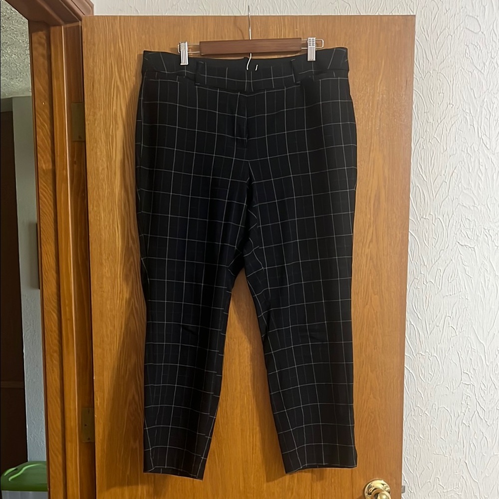Lane Bryant Checkered 4 Season Pants
